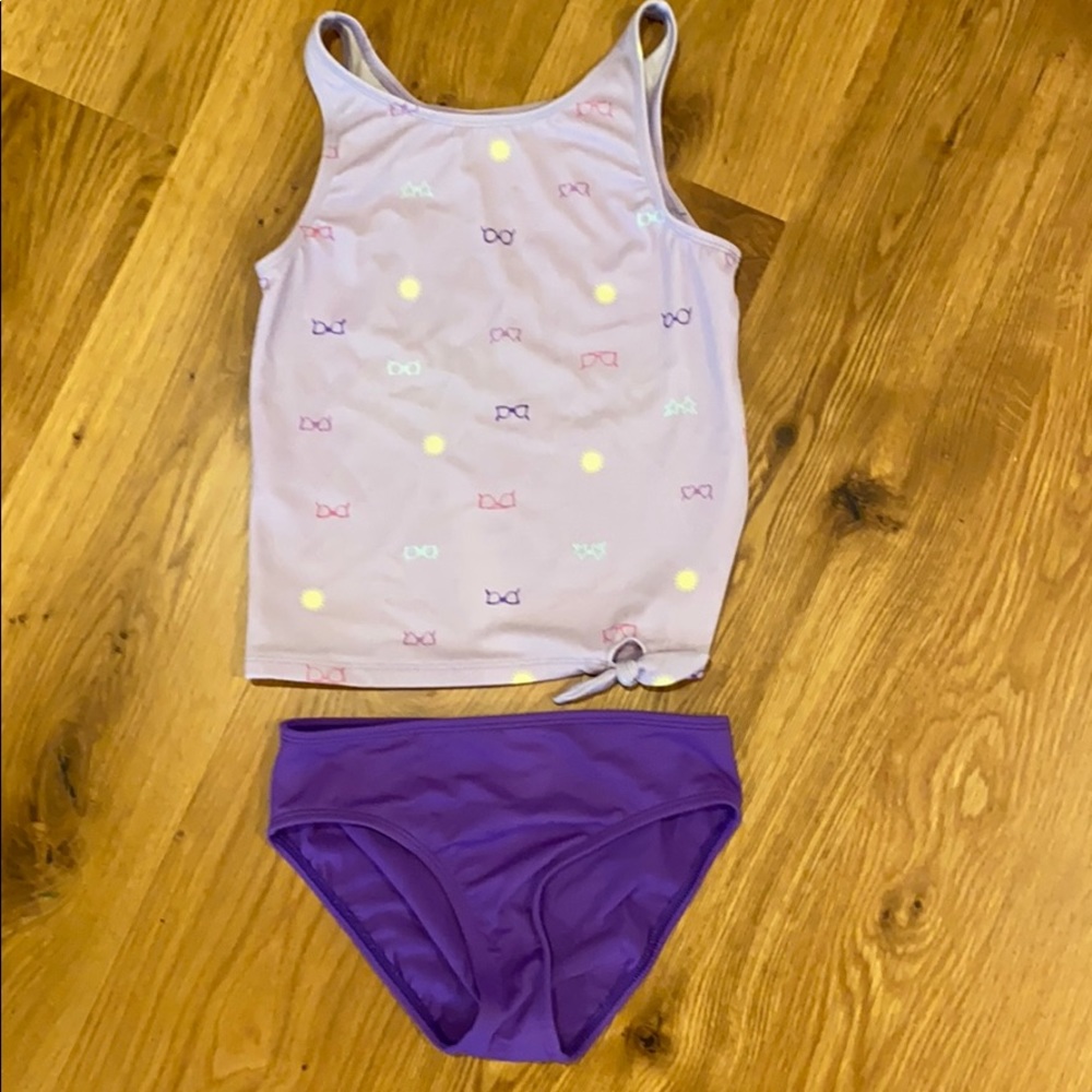 lavender/ lilac swim set